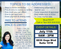 11th of July – Home Buyer Seminar Class